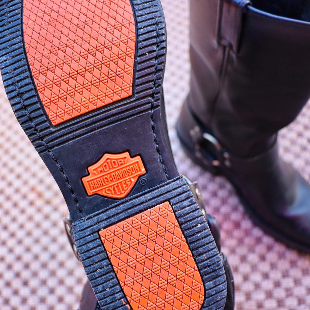 Used Women's Harley-Davidson Motorcycle Boots